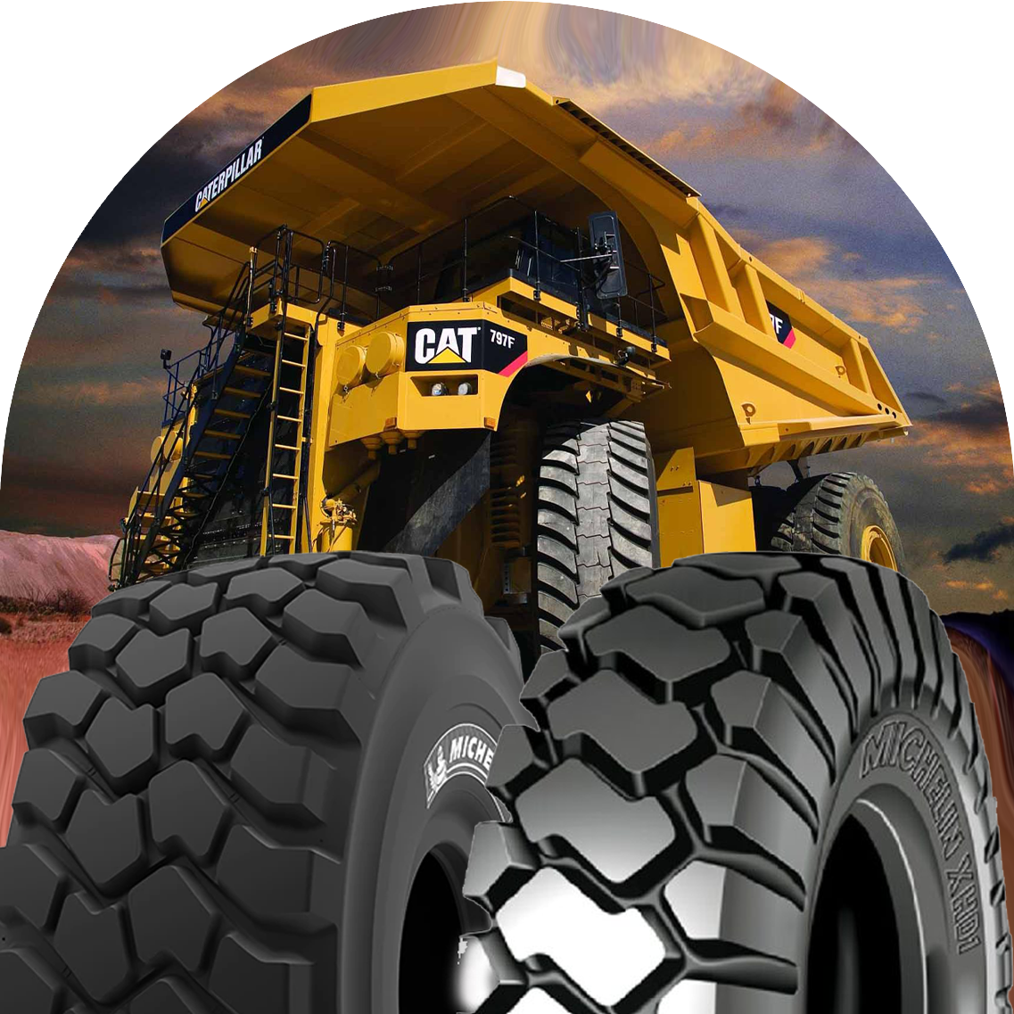 تایر راه سازی و معدنی